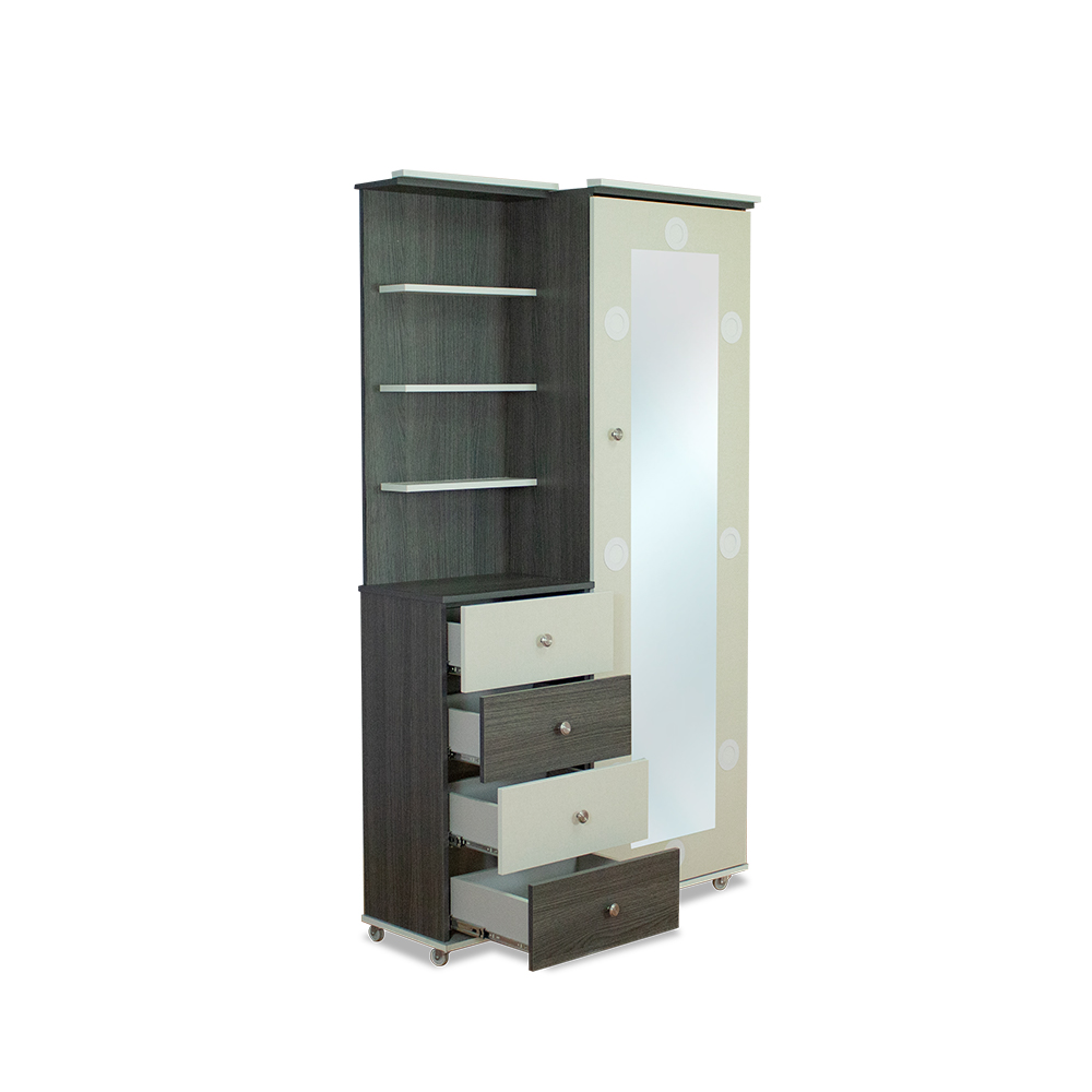 Cajonera Ojos De Buey Gris Combinada - Tkmobiliario- Muebles Y ...