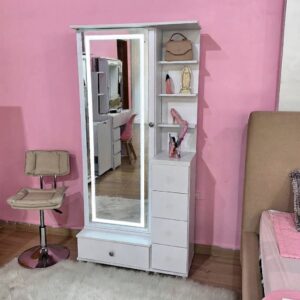Tocador Vannity Puerta Abatible LED