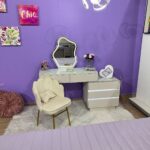 Tocador Glamour con luz led cajones