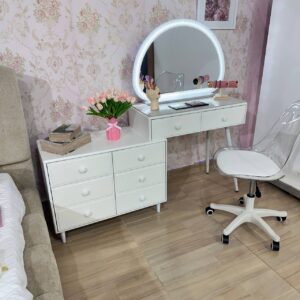 Tocador Glamour 8 Cajones