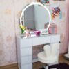 Jazmin 105cm LED Media Luna