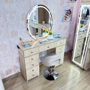 Jazmin 120cm LED Media Luna Caramelo